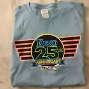 Delta Keno 25th Anniversary Screened T Shirt XL
